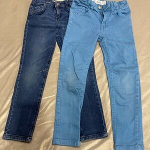 Denim&Co Kids Dual-Tone Blue Jeans